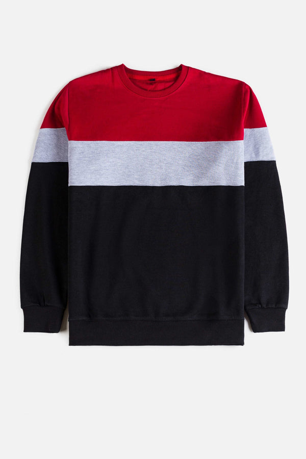 ZR Premium Fleece Sweatshirt – Paneled Maroon