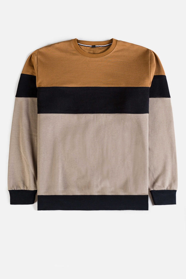 ZR Premium Fleece Sweatshirt – Paneled Espresso