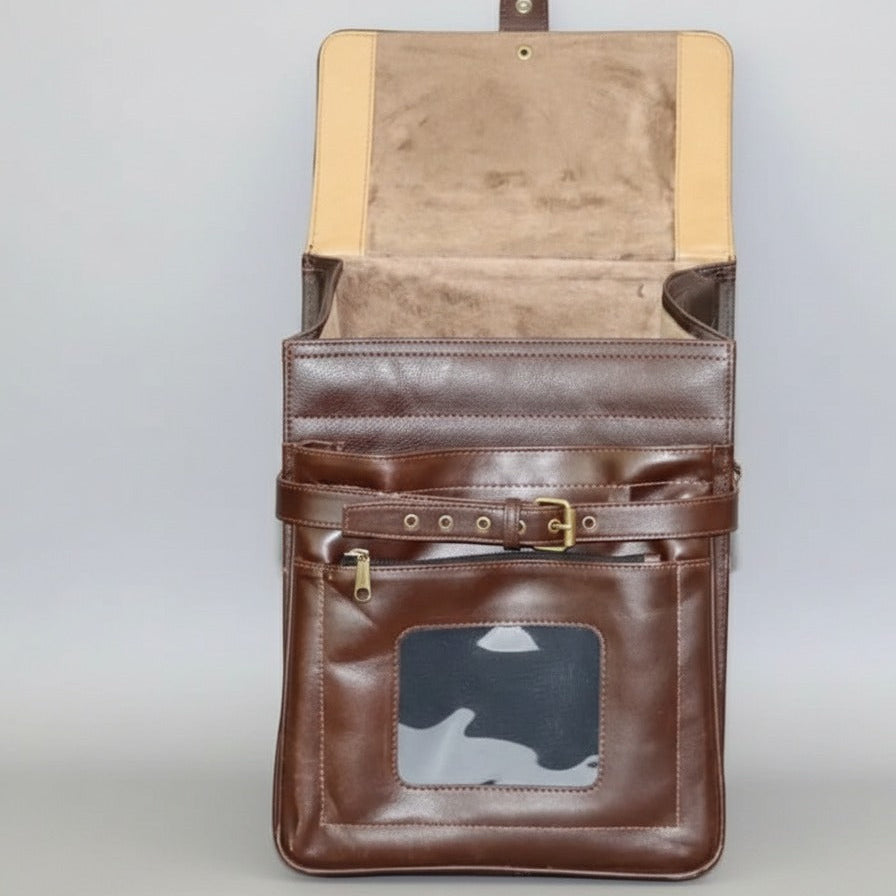 Japanese Style Cow Leather Bag