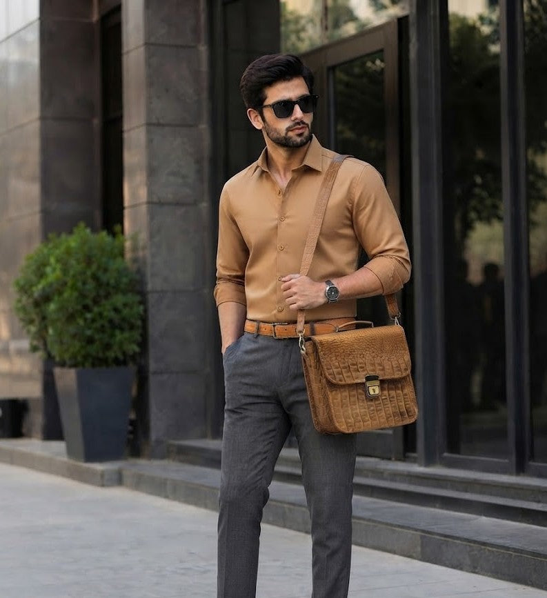 Leather Cross Body Bag