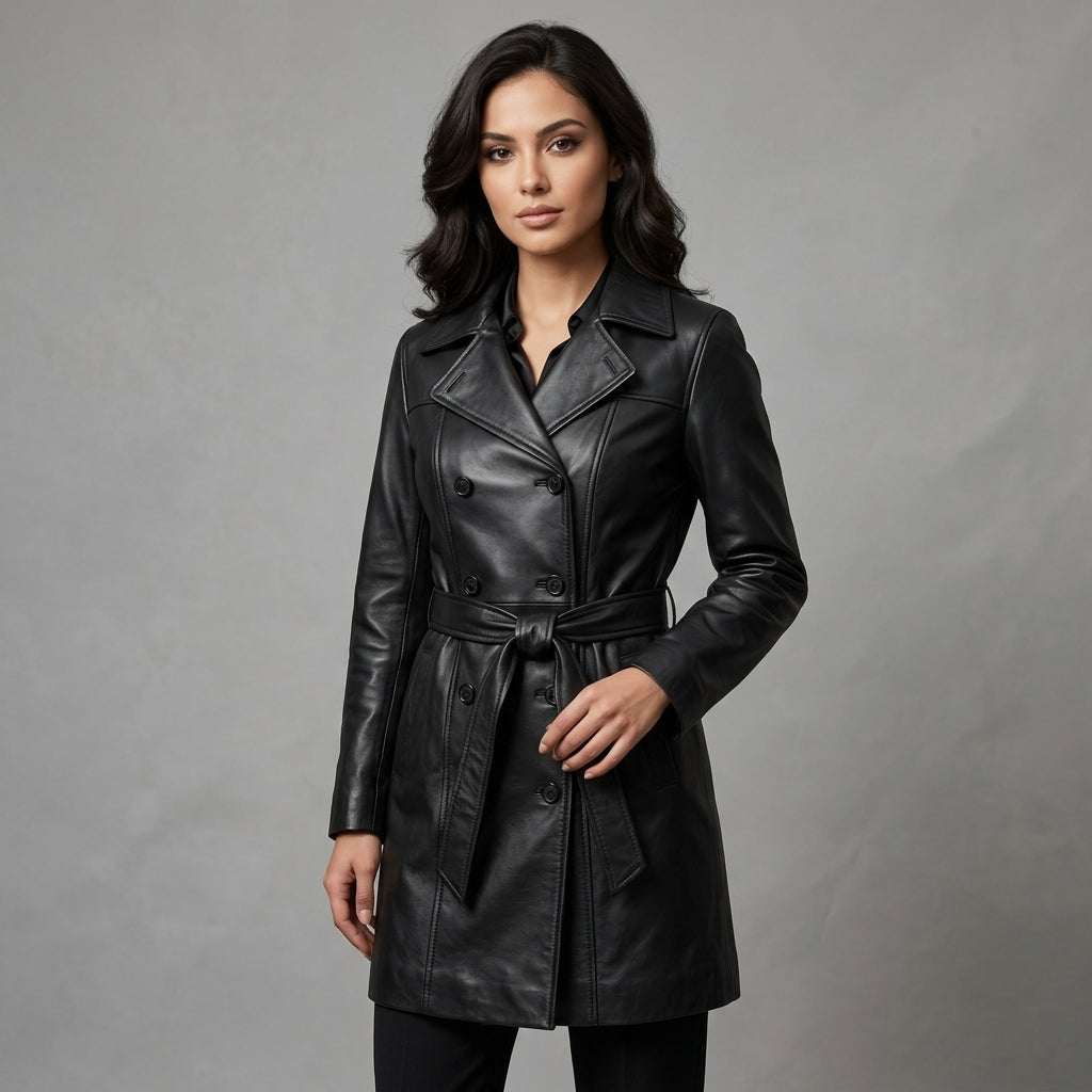 Leather Puffer Jacket Classic Sf11 (ionic brown)
