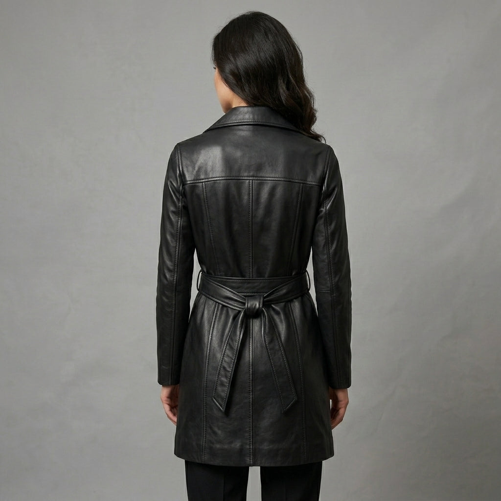 Leather Puffer Jacket Classic Sf11 (ionic brown)