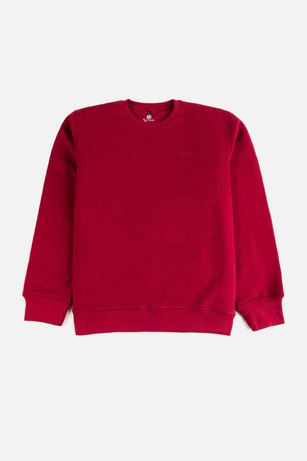 Paul Smith Original Premium Fleece Sweatshirt – Maroon