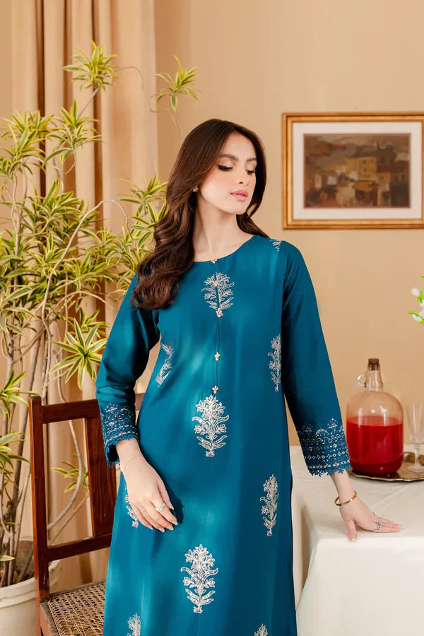 Melvin 2pcs Embroidered suit Arooj Boutique