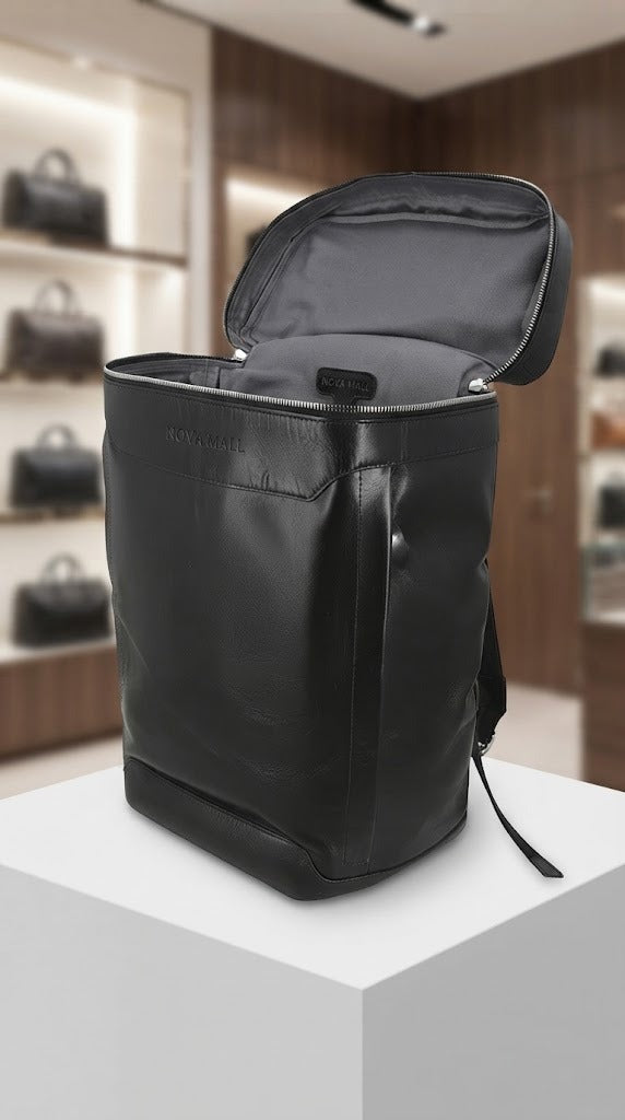 Porter Premium Leather Laptop Organizer – iPad & MacBook Bag