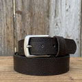 Slim Narrow Black Belt for Men