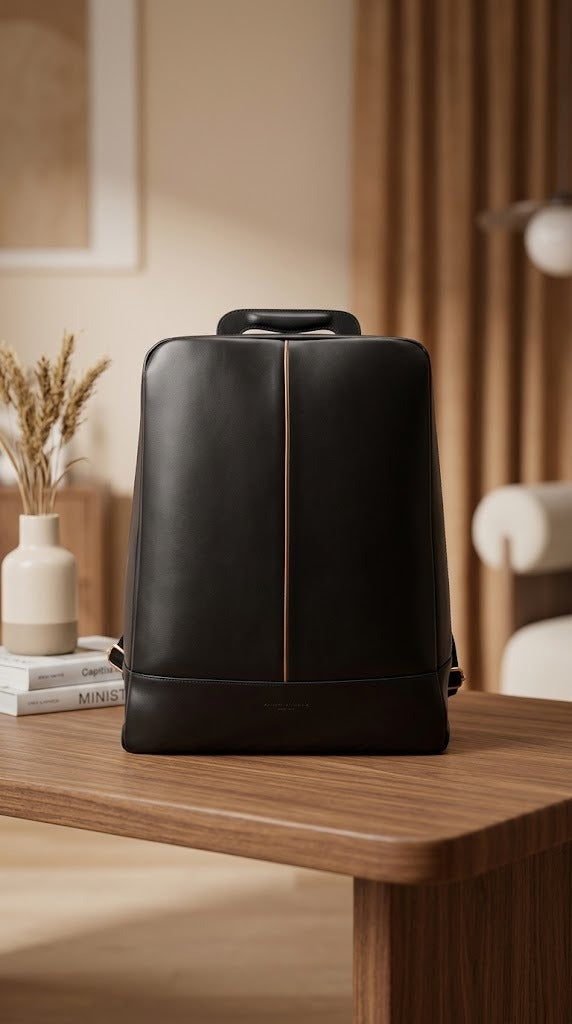 Stella Premium Leather Backpack for Women – 16″ Laptop Bag