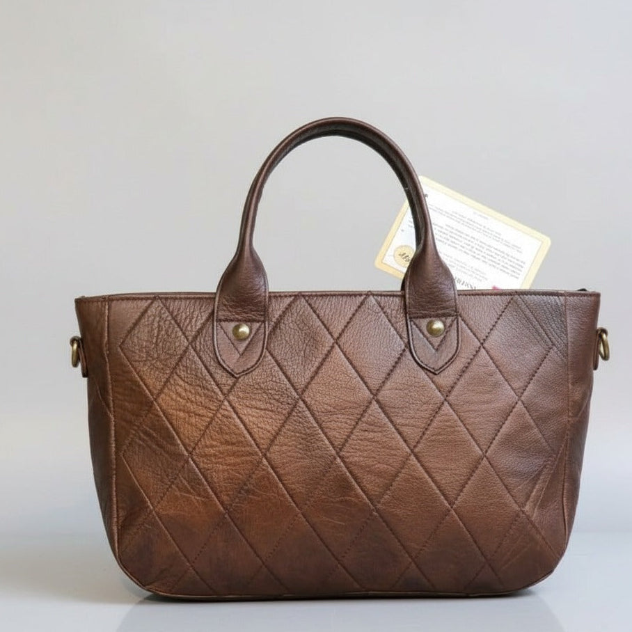 Terry Brown Premium Sheep Leather Bag