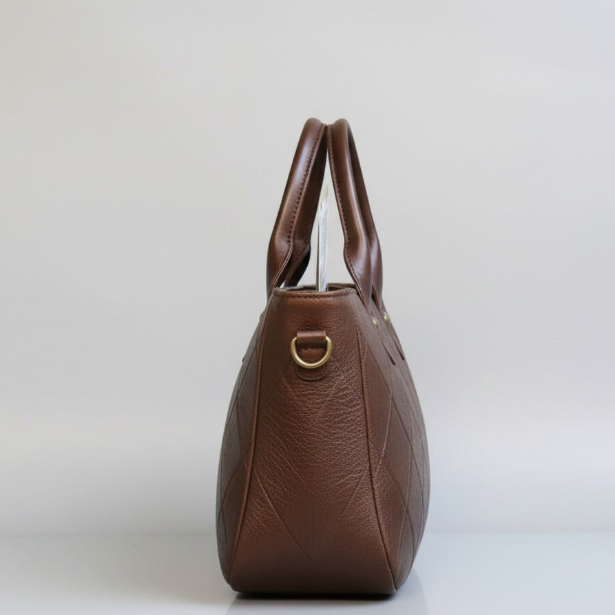 Terry Brown Premium Sheep Leather Bag