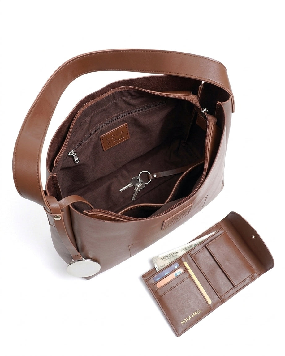 The Diva Tote Vegan Leather Handbag for Women