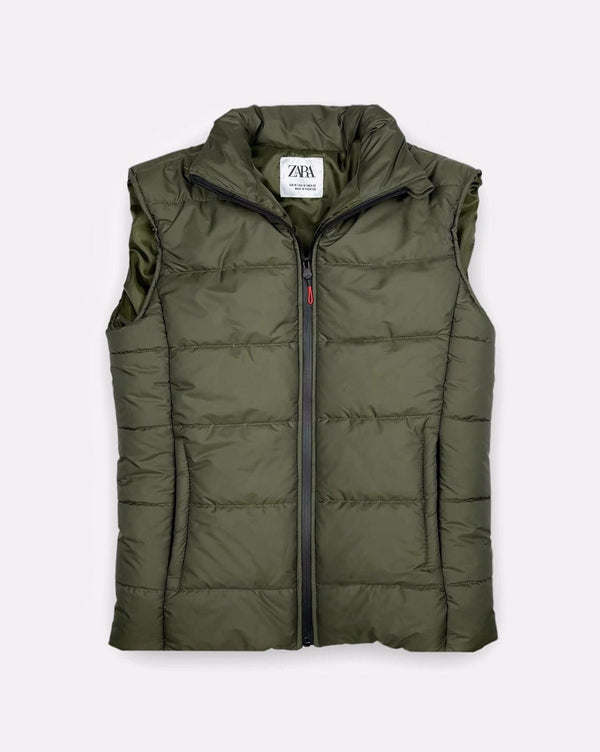 ZR Premium Puffer Jacket – Olive Green