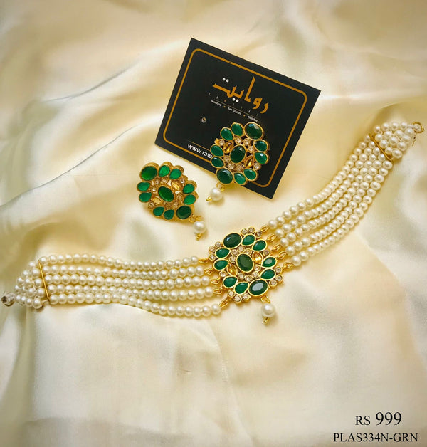 ALAYA-01 (Pearl/green) Rawayat