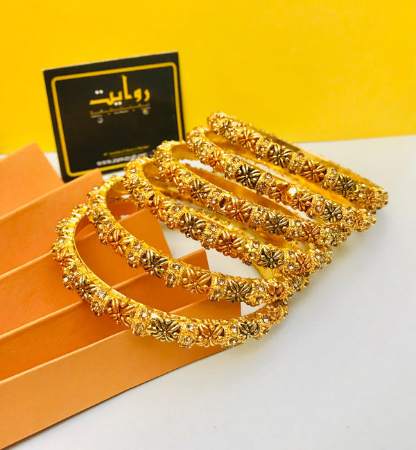 Bangles-100 (Golden) Rawayat