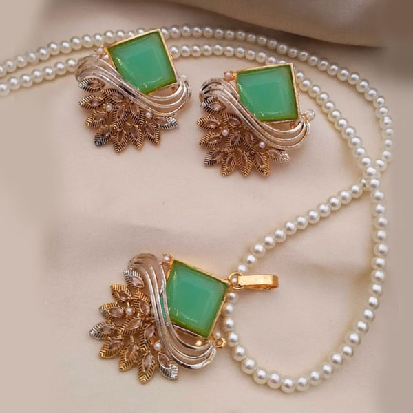 AYRA Locket Set (Mint Green) Rawayat