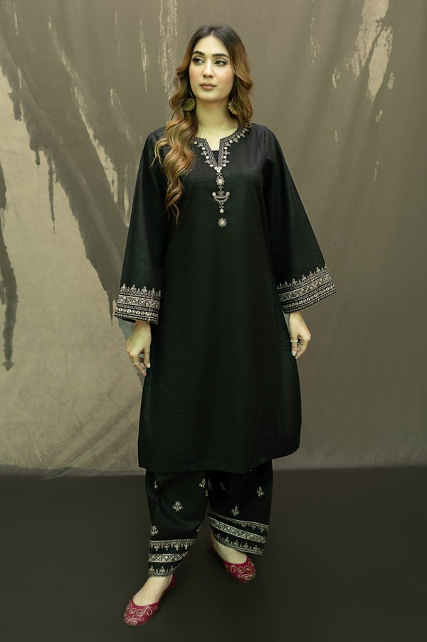 Black Iris 2-Pieces Arooj Boutique