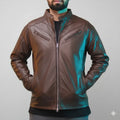 Eagle Terry Brown Jacket – Sheep Leather