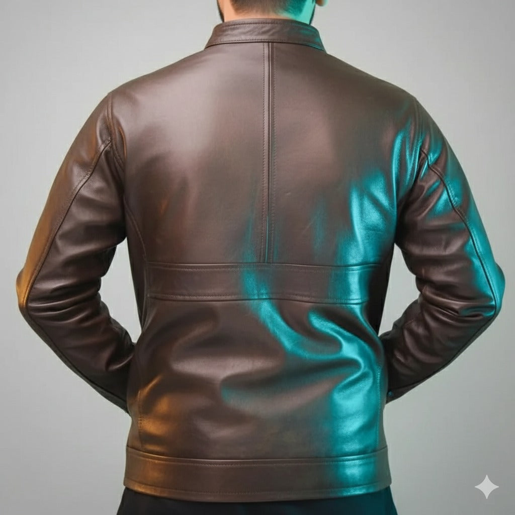 Eagle Terry Brown Jacket – Sheep Leather