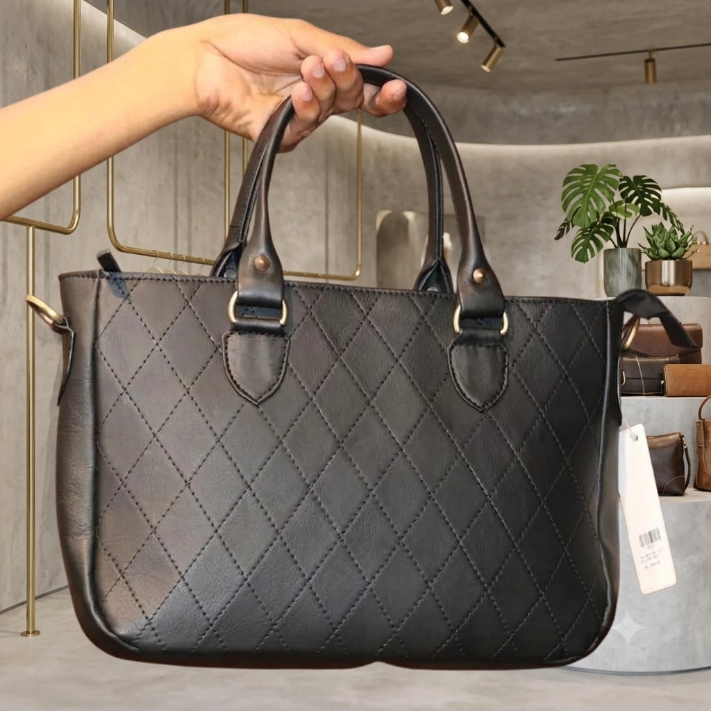 Elegant Casual Handbag – Cow Leather