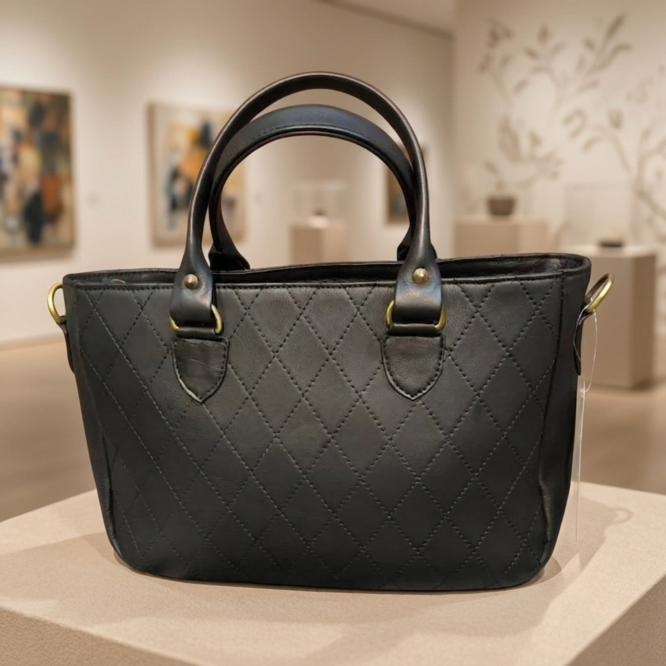 Elegant Casual Handbag – Cow Leather
