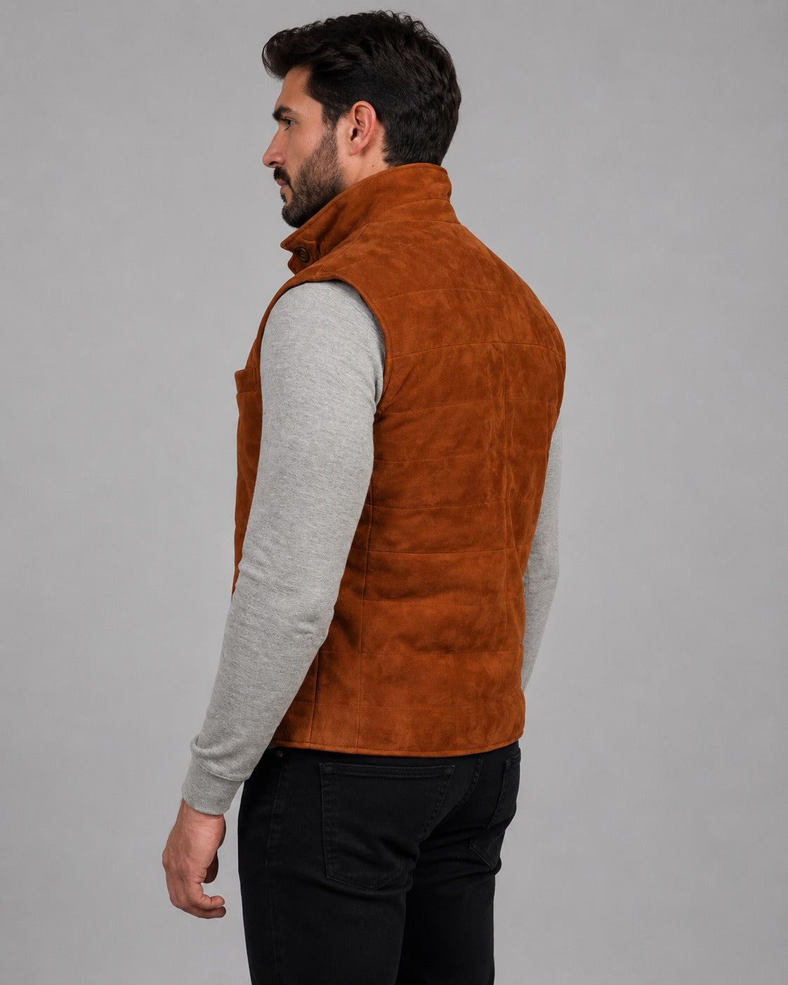 Mens Western Vest