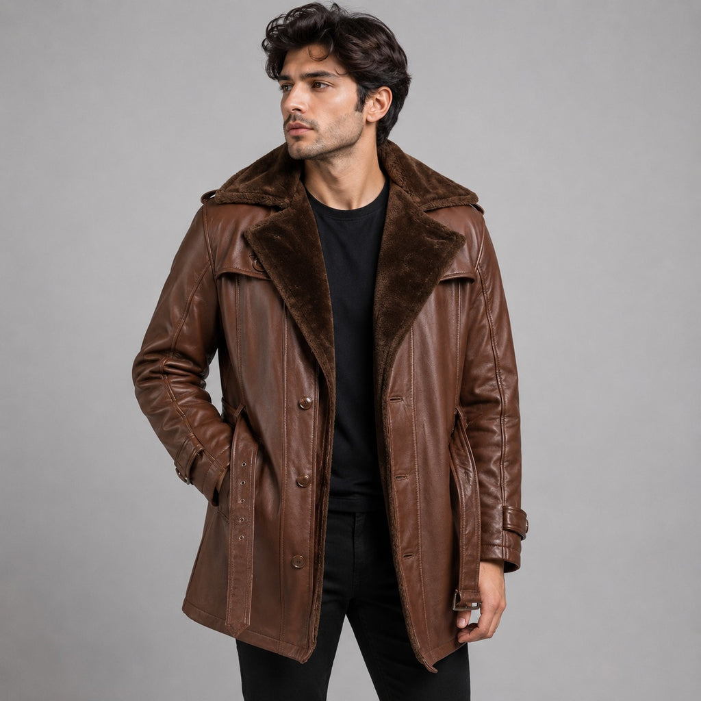 Leather Jackets with Fur
