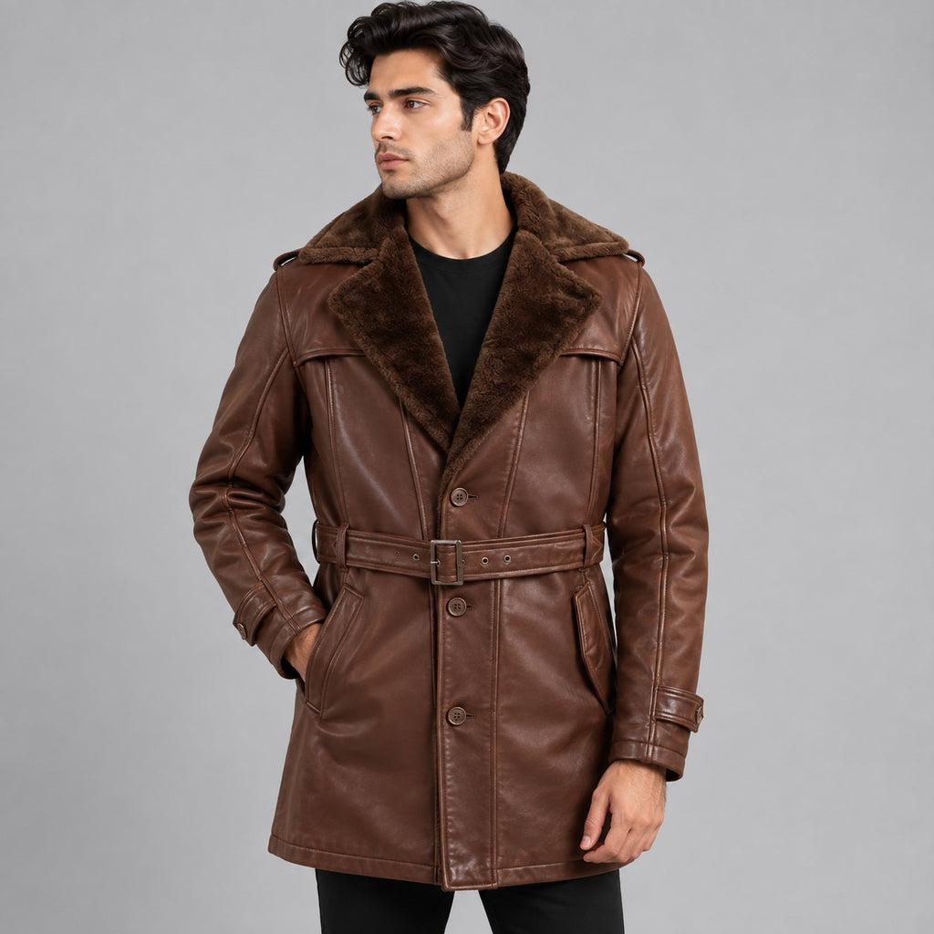 Leather Jackets with Fur