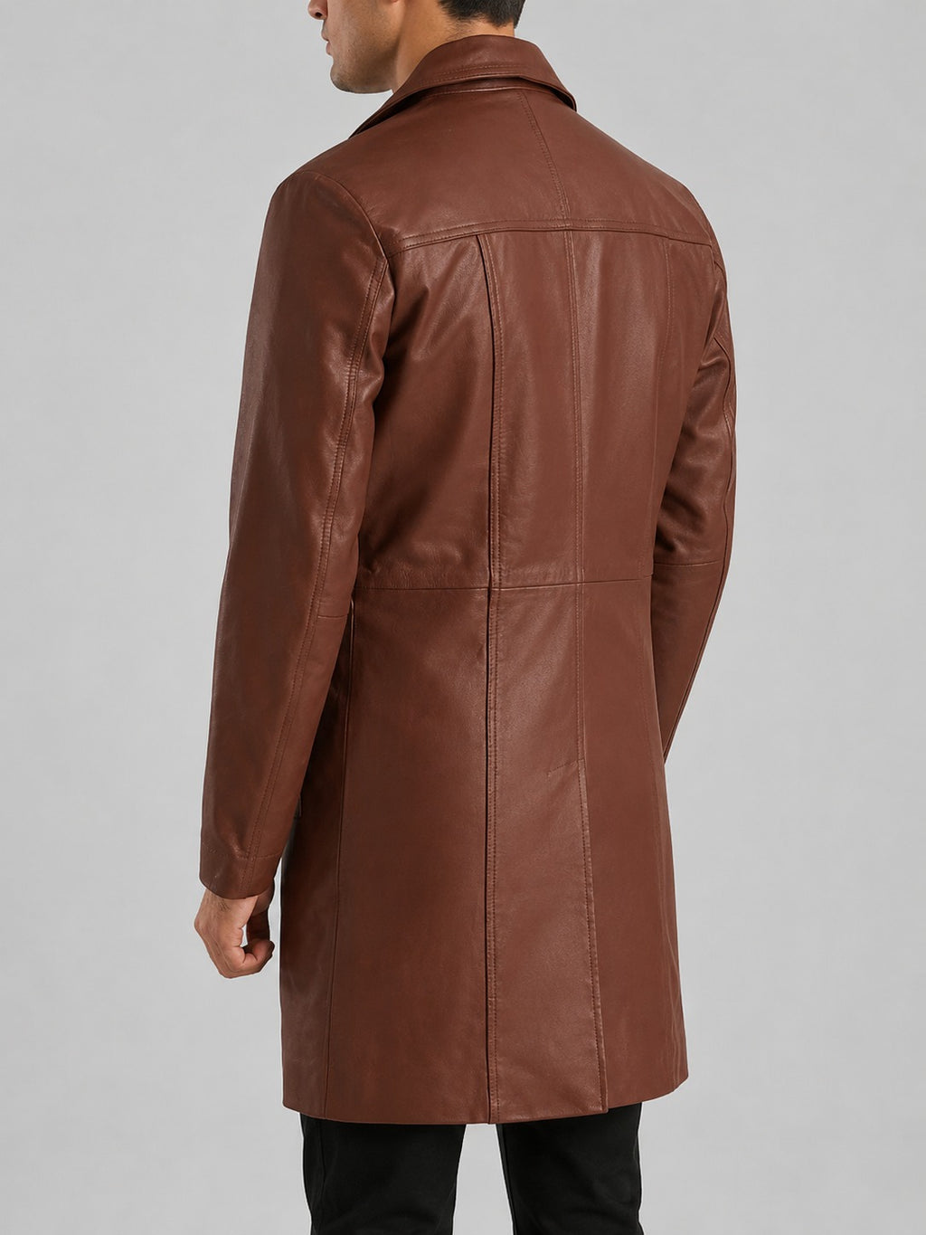 Long Leather Coat
