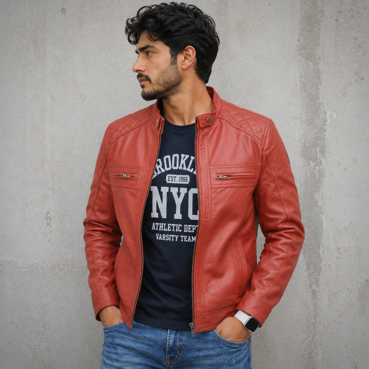 Tan Leather Jacket