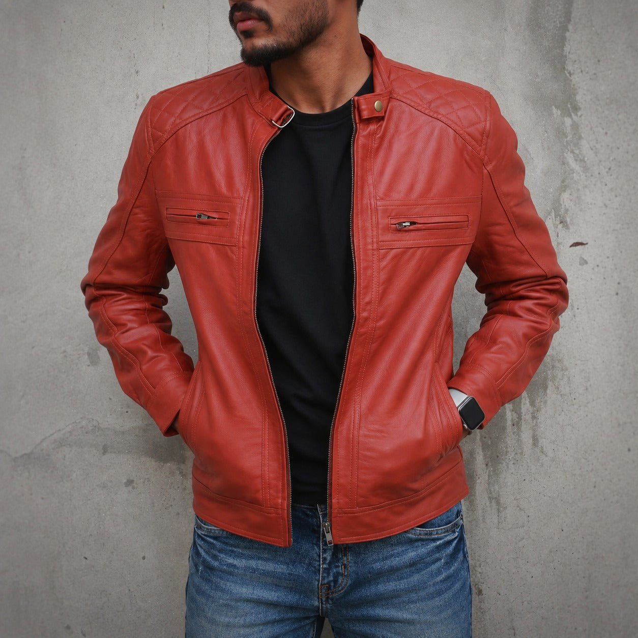 Tan Leather Jacket