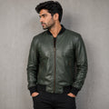Suede Bomber Jacket