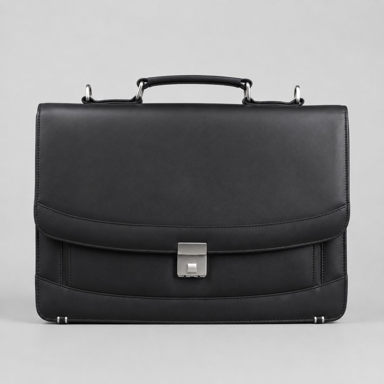 Leather Laptop Office Bag | Briefcase with lock