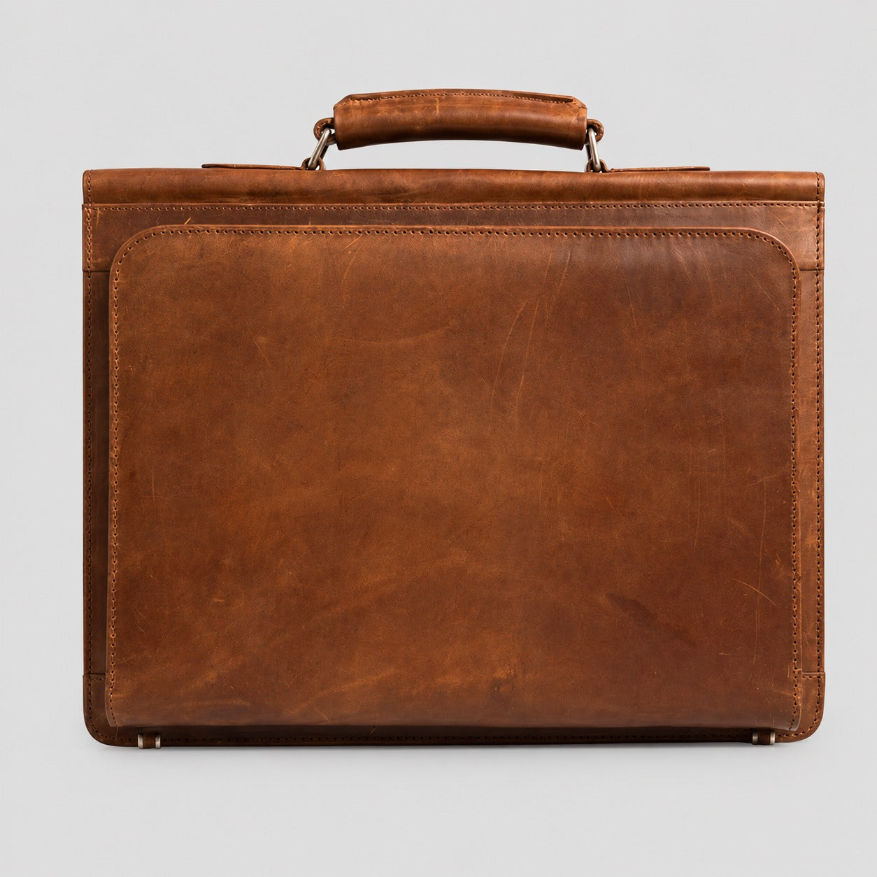 Crazy Horse Leather Laptop Bag