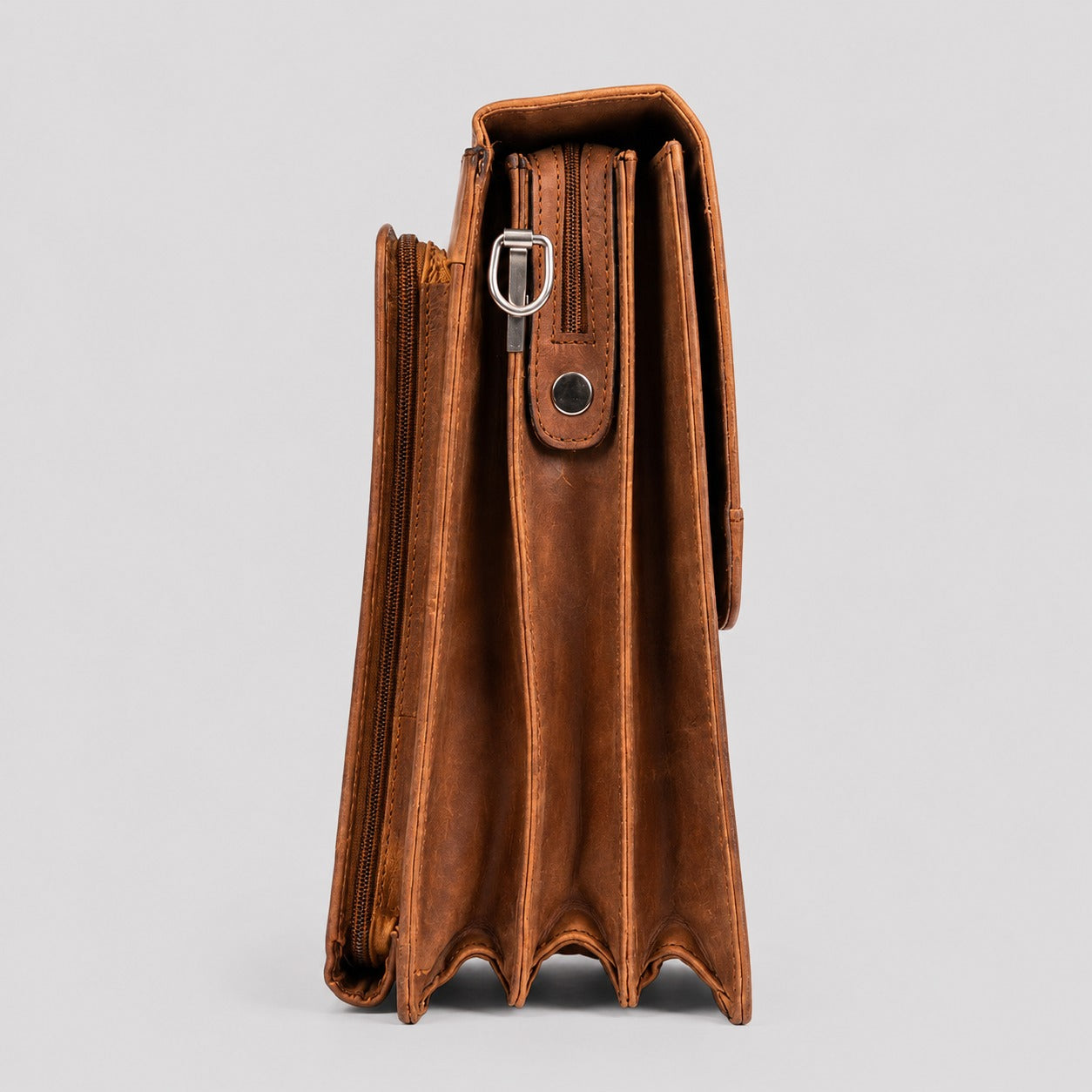 Crazy Horse Leather Laptop Bag