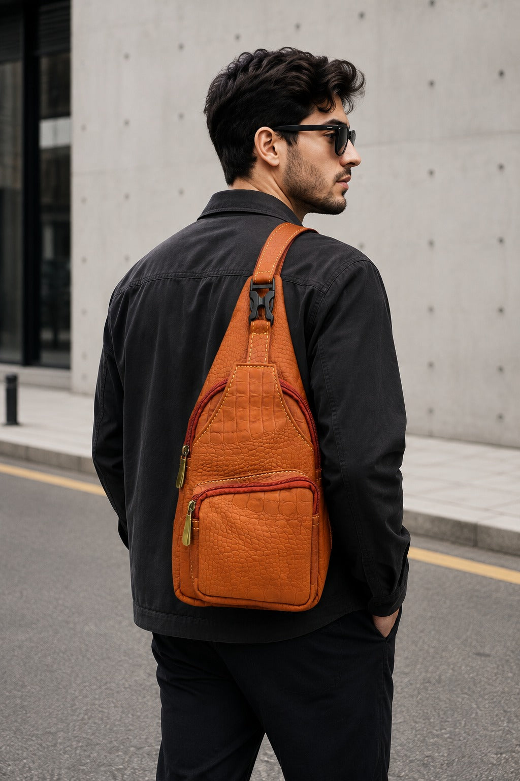 Leather Sling Bag
