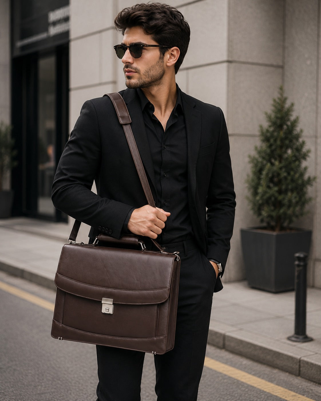 Leather Office Bag
