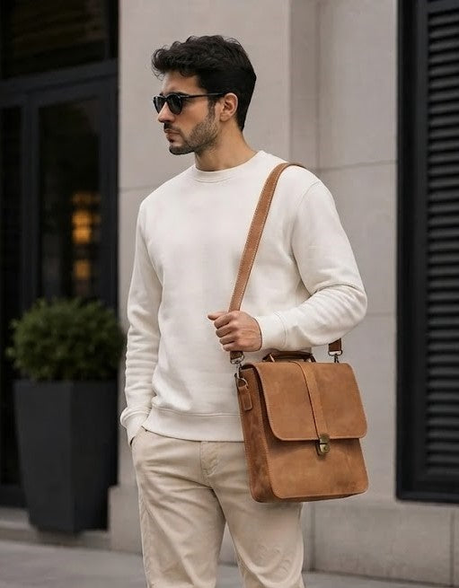 Leather Cross Body Bag