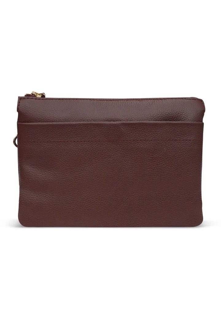 Diana Cross-body Bag // Pebbled Leather