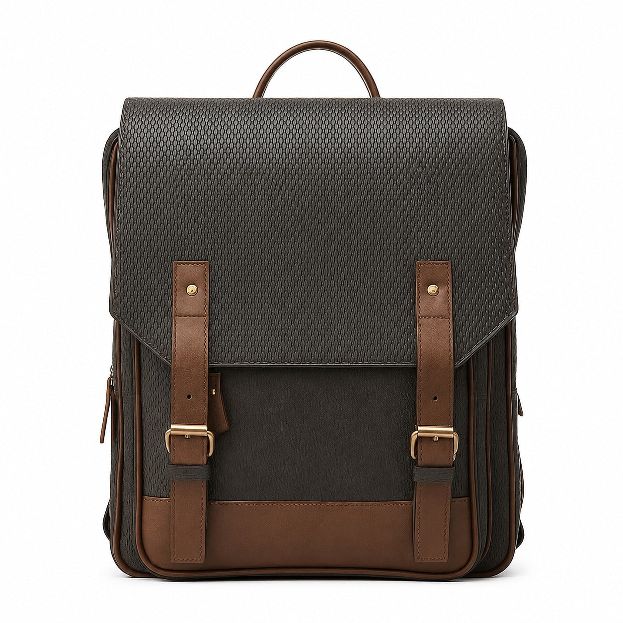Textured Backpack - Black
