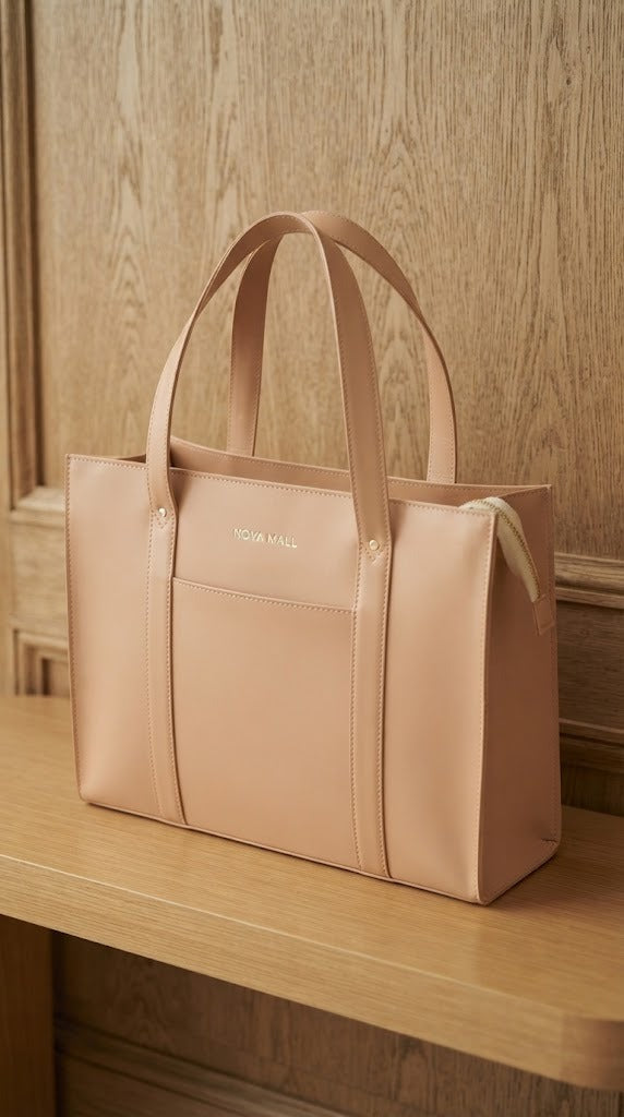 Kate Premium Leather Tote Bag for Women – Laptop Friendly