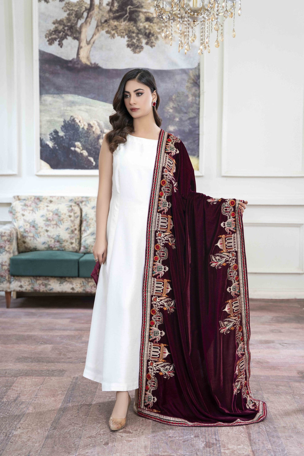 Zora Shawl Hadia Batool